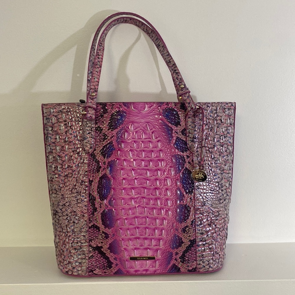 Brahmin Abigail Pink Cobra Ombre